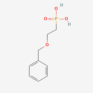 molecular formula C9H13O4P B11753707 [2-(Benzyloxy)ethyl]phosphonic acid 