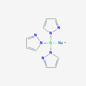 molecular formula C20H37NO3 B1175372 Sodium hydridotri(1H-pyrazol-1-yl)borate(1-) CAS No. 18583-62-5
