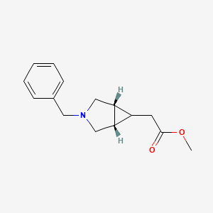 Methyl 2-((1R,5S,6s)-3-benzyl-3-azabicyclo[3.1.0]hexan-6-yl)acetate