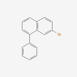 7-Bromo-1-phenylnaphthalene