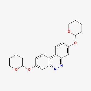 3,8-bis(tetrahydro-2H-pyran-2-yloxy)benzo[c]cinnoline