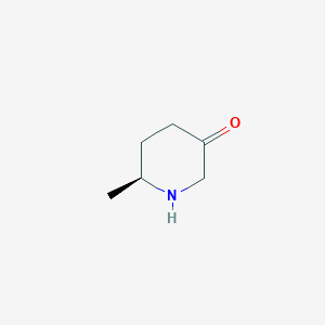 (6S)-6-methylpiperidin-3-one