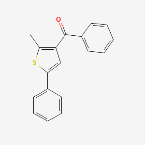 (2-Methyl-5-phenylthiophen-3-yl)(phenyl)methanone