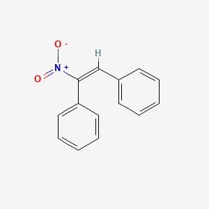 molecular formula C3H2Cl6 B1175379 Stilbene, alpha-nitro- CAS No. 18315-83-8