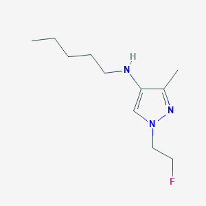 1-(2-fluoroethyl)-3-methyl-N-pentyl-1H-pyrazol-4-amine