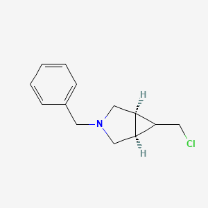 (1R,5S,6r)-3-Benzyl-6-(chloromethyl)-3-azabicyclo[3.1.0]hexane