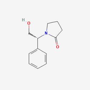 1-[(1R)-2-hydroxy-1-phenylethyl]pyrrolidin-2-one