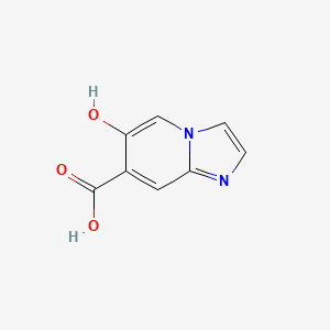 6-Hydroxyimidazo[1,2-a]pyridine-7-carboxylic acid