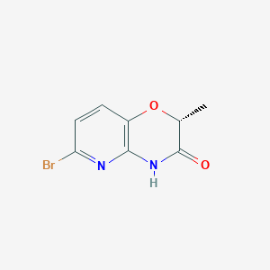 (R)-6-Bromo-2-methyl-2H-pyrido[3,2-b][1,4]oxazin-3(4H)-one