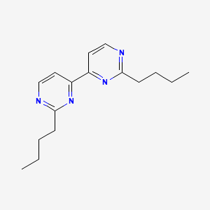 molecular formula C16H22N4 B1175391 2,2'-Dibutyl-4,4'-bipyrimidine 