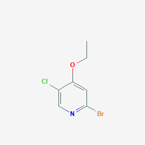 2-Bromo-5-chloro-4-ethoxypyridine