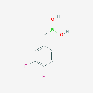 [(3,4-Difluorophenyl)methyl]boronic acid