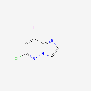 6-Chloro-8-iodo-2-methylimidazo[1,2-b]pyridazine