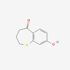 8-hydroxy-3,4-dihydrobenzo[b]thiepin-5(2H)-one