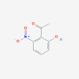 molecular formula C8H7NO4 B11754043 1-(2-Hydroxy-6-nitrophenyl)ethanone 