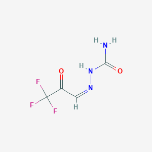 (E)-2-(3,3,3-trifluoro-2-oxopropylidene)hydrazinecarboxamide