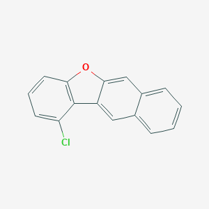 molecular formula C16H9ClO B11754111 1-Chloronaphtho[2,3-b]benzofuran 