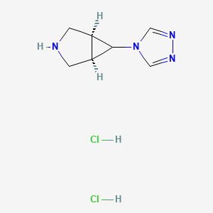 (1R,5S,6R)-6-(4H-1,2,4-triazol-4-yl)-3-azabicyclo[3.1.0]hexane dihydrochloride