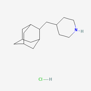 4-(Adamantan-2-ylmethyl)piperidine hydrochloride