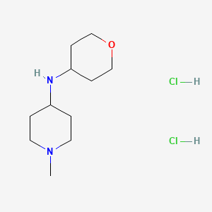 (1-Methyl-piperidin-4-yl)-(tetrahydro-pyran-4-yl)-amine dihydrochloride