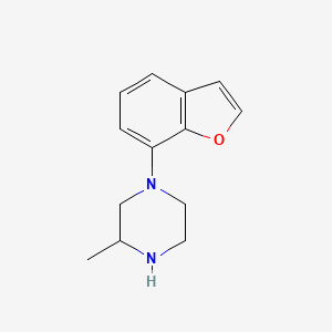 1-(Benzofuran-7-yl)-3-methylpiperazine