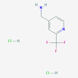 (2-(Trifluoromethyl)pyridin-4-yl)methanamine dihydrochloride