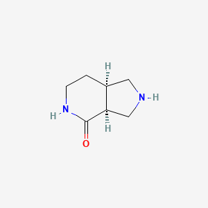 (3AS,7aR)-octahydro-4H-pyrrolo[3,4-c]pyridin-4-one