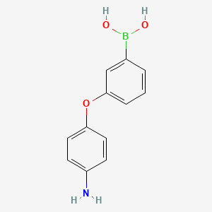 [3-(4-Aminophenoxy)phenyl]boronic acid