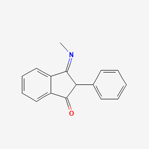 3-(Methylimino)-2-phenyl-1-indanone