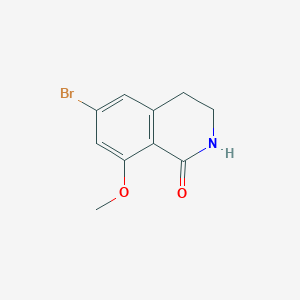 6-Bromo-8-methoxy-3,4-dihydroisoquinolin-1(2H)-one