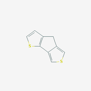 molecular formula C10H7NO2 B1175428 4H-Cyclopenta[2,1-b:3,4-c']dithiophene CAS No. 17965-50-3