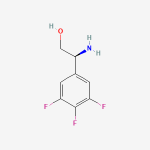 (S)-2-Amino-2-(3,4,5-trifluorophenyl)ethan-1-OL