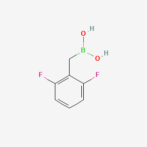 [(2,6-Difluorophenyl)methyl]boronic acid