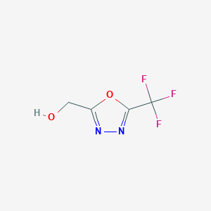 [5-(Trifluoromethyl)-1,3,4-oxadiazol-2-yl]methanol