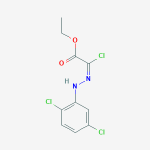 ethyl (2E)-2-chloro-2-[(2,5-dichlorophenyl)hydrazinylidene]acetate