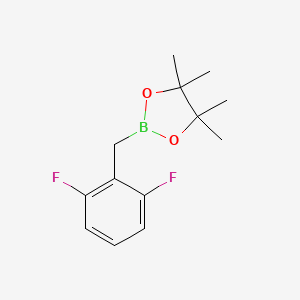 2-(2,6-Difluorobenzyl)-4,4,5,5-tetramethyl-1,3,2-dioxaborolane