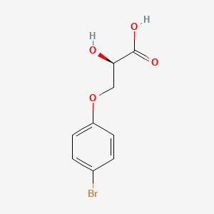 (R)-3-(4-Bromophenoxy)-2-hydroxypropanoic acid