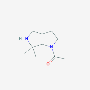 1-(6,6-Dimethylhexahydropyrrolo[3,4-b]pyrrol-1(2H)-yl)ethan-1-one