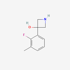 3-(2-Fluoro-3-methylphenyl)azetidin-3-ol