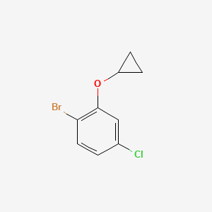 1-Bromo-4-chloro-2-cyclopropoxybenzene