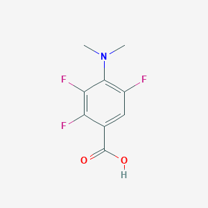 4-(Dimethylamino)-2,3,5-trifluorobenzoic acid