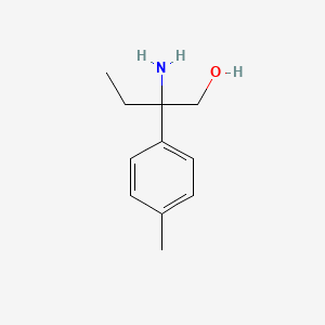 2-Amino-2-(p-tolyl)butan-1-ol