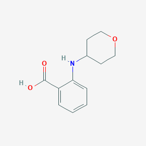 2-[(Oxan-4-yl)amino]benzoic acid