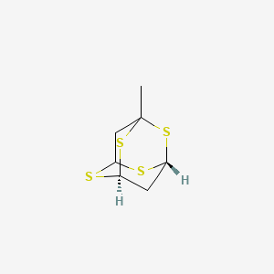 molecular formula C6H13NO4Ti B1175479 1-Methyl-2,4,6,8-tetrathiaadamantane CAS No. 17837-56-8
