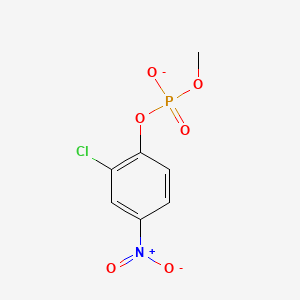 2-Chloro-4-nitrophenyl methyl phosphate