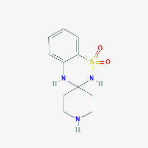 2H,4H-Spiro[benzo[e][1,2,4]thiadiazine-3,4'-piperidine] 1,1-dioxide