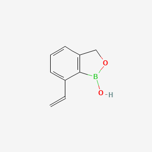 molecular formula C9H9BO2 B11754862 7-Vinylbenzo[c][1,2]oxaborol-1(3h)-ol 