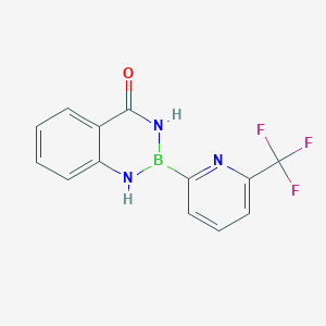 2-(6-(Trifluoromethyl)pyridin-2-yl)-2,3-dihydrobenzo[d][1,3,2]diazaborinin-4(1H)-one