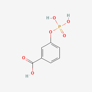 molecular formula C7H7O6P B1175488 3-(Phosphonooxy)benzoic acid 