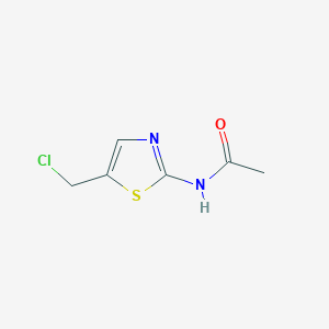 N-(5-(chloromethyl)thiazol-2-yl)acetamide